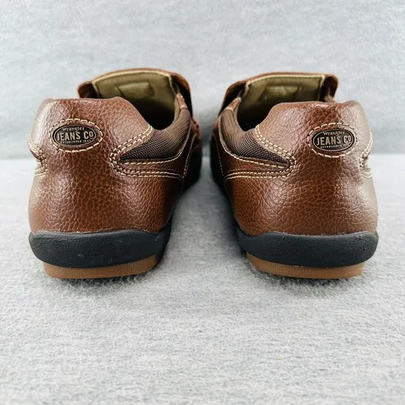 WRANGLER JEANS Co 50003 - Keagen Slip-On Men's Shoes Size 12 Brown New