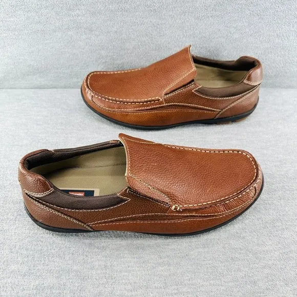 WRANGLER JEANS Co 50003 - Keagen Slip-On Men's Shoes Size 12 Brown New