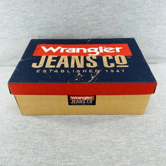 WRANGLER JEANS Co 50003 - Keagen Slip-On Men's Shoes Size 12 Brown New