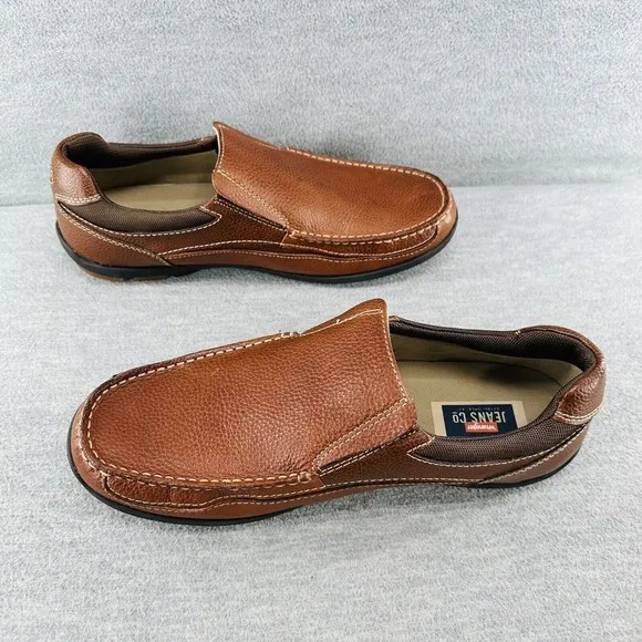 WRANGLER JEANS Co 50003 - Keagen Slip-On Men's Shoes Size 12 Brown New