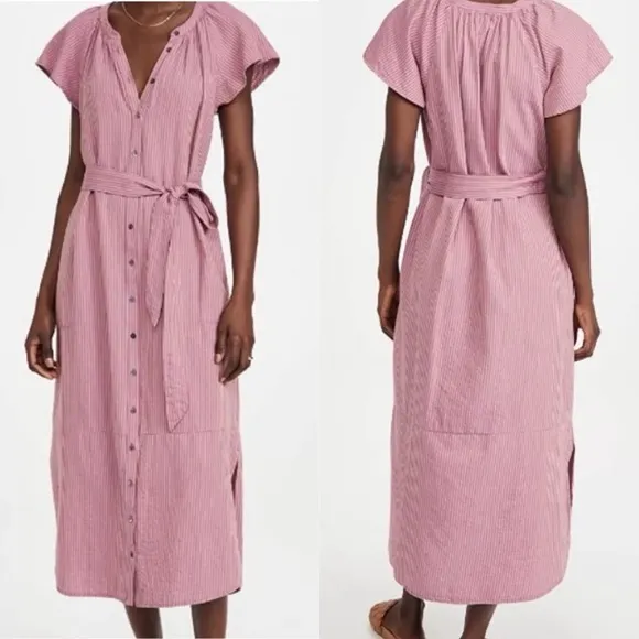 Xirena Savana Midi Dress in Venus Stripe