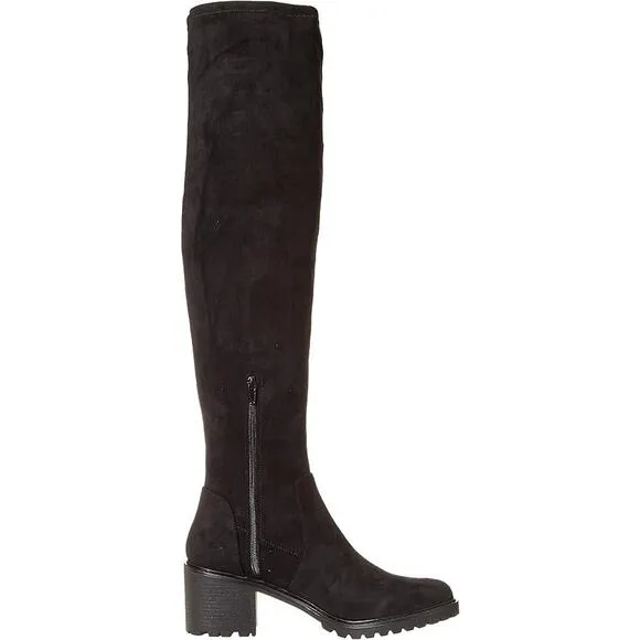 XOXO Women's Ranielle Fashion Boot – Stylish Knee High with Lug Sole