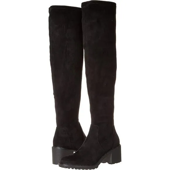 XOXO Women's Ranielle Fashion Boot – Stylish Knee High with Lug Sole