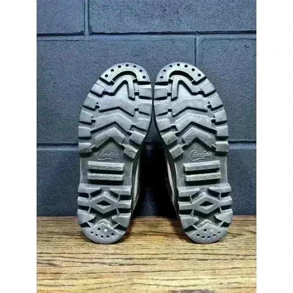 Y2K Vintage Candie’s Take-A-Hike Brown Suede Platform Shoes Women’s 7 B