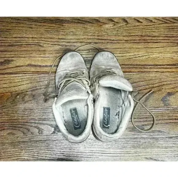 Y2K Vintage Candie’s Take-A-Hike Brown Suede Platform Shoes Women’s 7 B