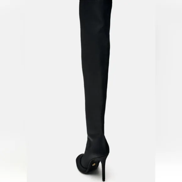 Zara Over The Knee Heeled Boots
