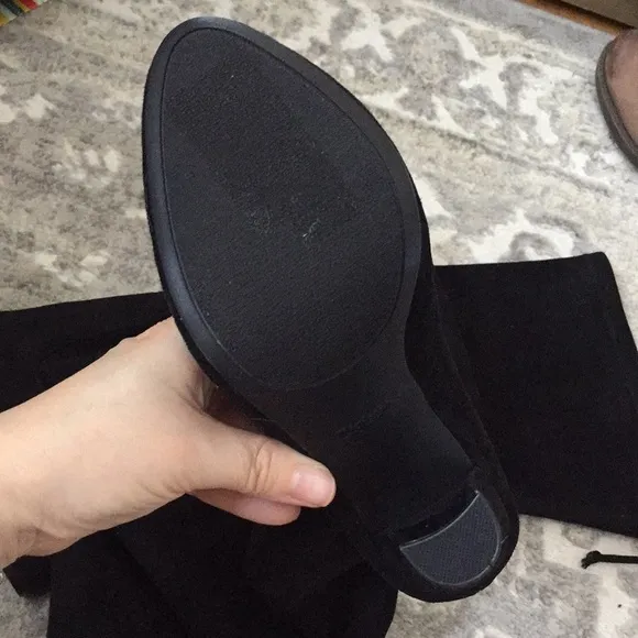ZIGISOHO Black Over the Knee Boots