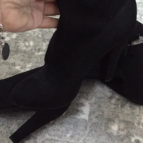ZIGISOHO Black Over the Knee Boots