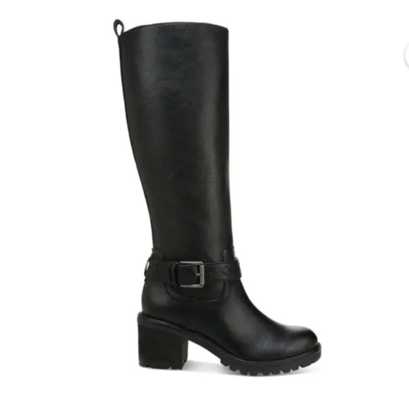 Zodiac Georgia Womens Faux Leather Riding Knee-High Boots